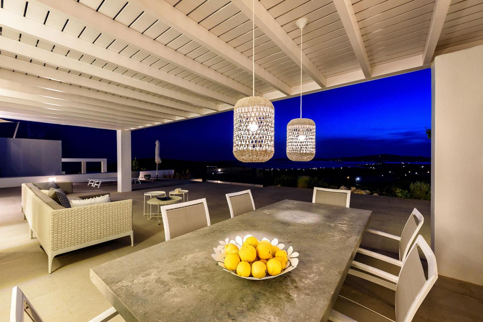 Stunning New With Great Pool Area, Magnificent Panoramic Sea View - Paros