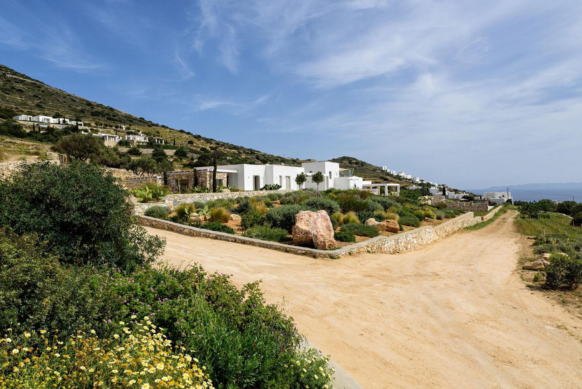 Stunning New With Great Pool Area, Magnificent Panoramic Sea View - Paros