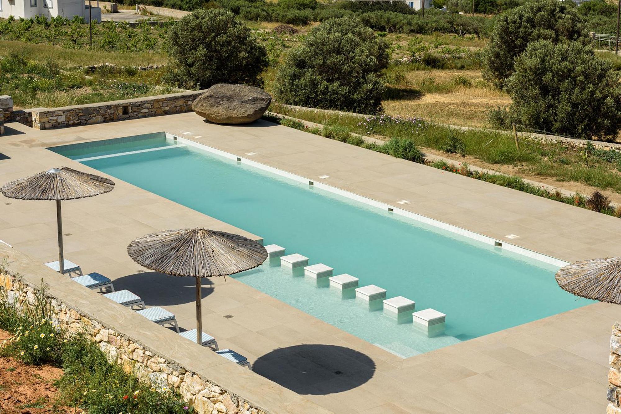 Stunning New With Great Pool Area, Magnificent Panoramic Sea View - Paros Villa *